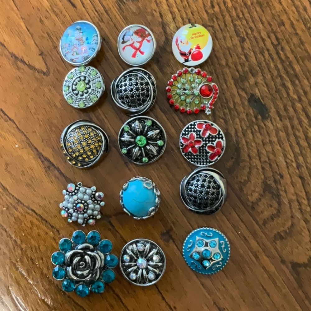 Rhinestone Snaps